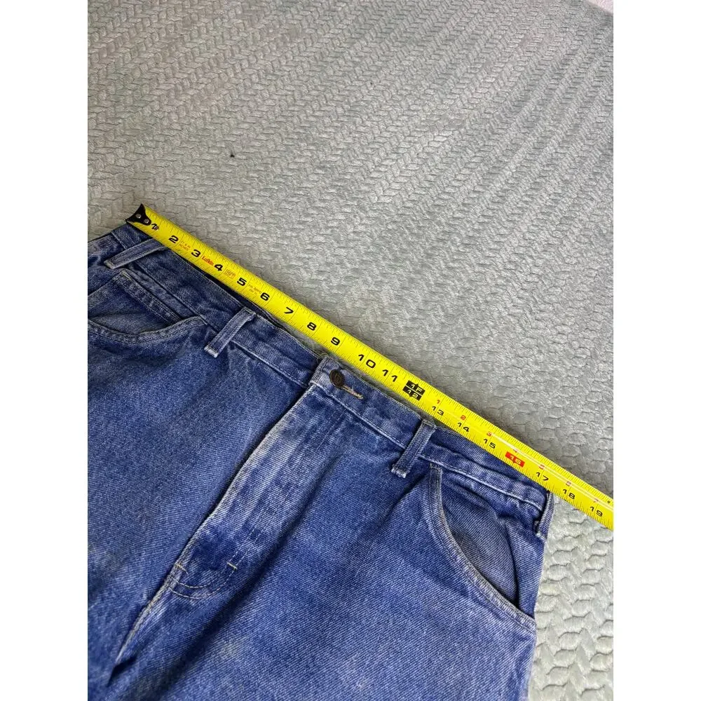 Dickies Relaxed Fit Carpenter Jeans 36x32 Baggy Blue Denim Workwear